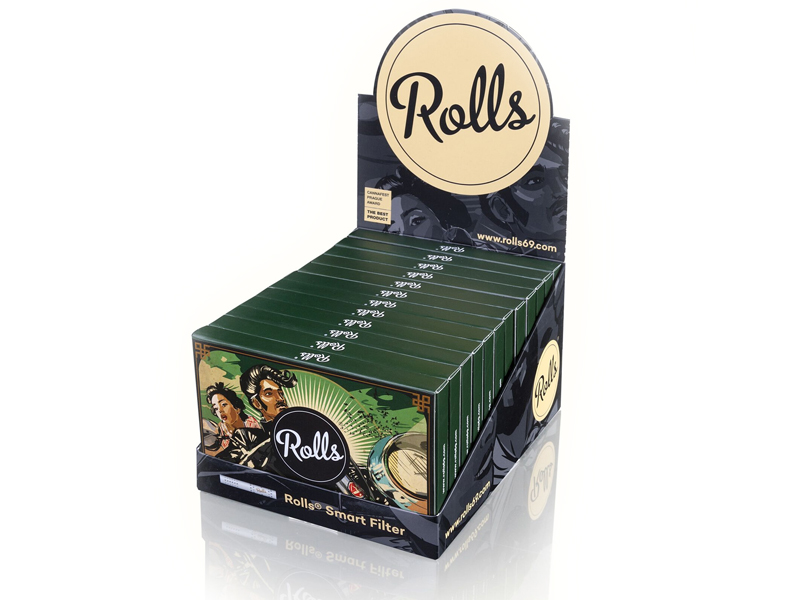 Rolls Smart Filters 6 mm Schachtel mit 10 Stück - Filter